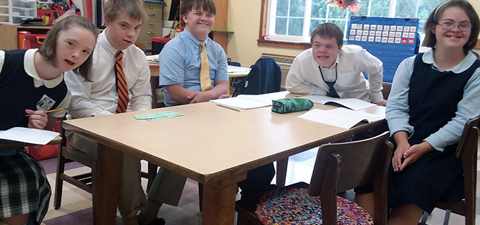 Catholic School Welcomes Children with Down Syndrome