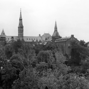 Georgetown University from observatory, Washington, D.C.
